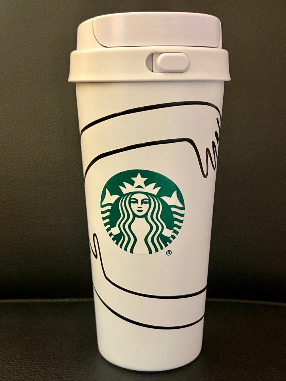 NWT STARBUCKS KITCHEN Coffee for All SPRING 2026 16oz 473mL Hug Graphic Tumbler
